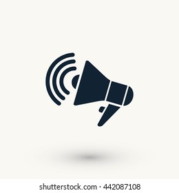 loudspeaker icon