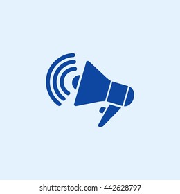 loudspeaker icon