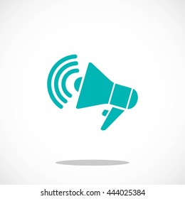 loudspeaker icon