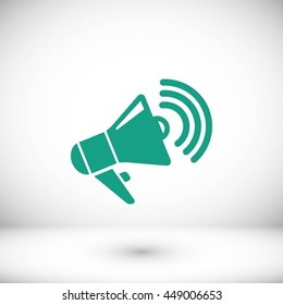 loudspeaker icon