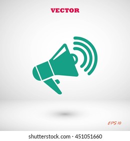 loudspeaker icon