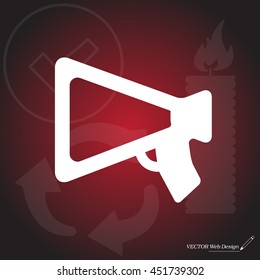 loudspeaker icon
