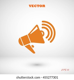 loudspeaker icon