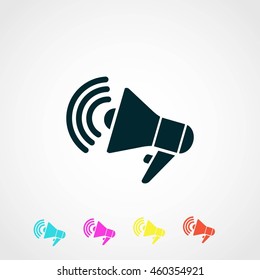 loudspeaker icon