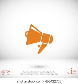 loudspeaker icon
