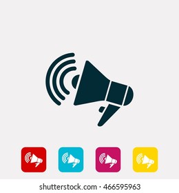 loudspeaker icon