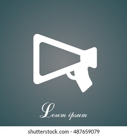 loudspeaker icon