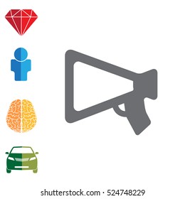 loudspeaker icon