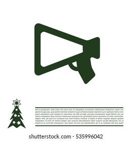 loudspeaker icon