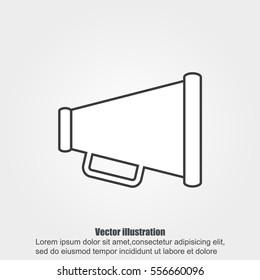 loudspeaker icon