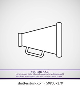 Loudspeaker Icon