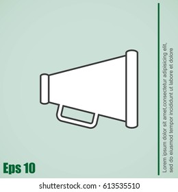 Loudspeaker Icon
