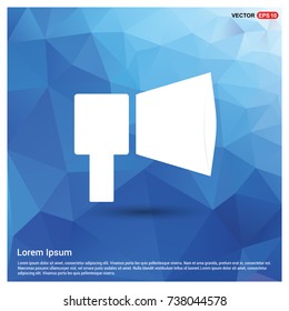 loudspeaker icon