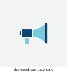 loudspeaker icon, announcement icon symbol illustration, Vector speaker