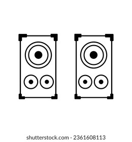 Lautsprecher-Symbol (Audio-Symbol), True Black Icon