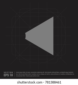  loudspeaker icon - EPS 10
