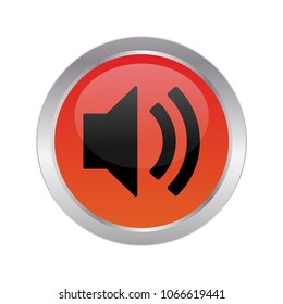 Loudspeaker Icon Graphic Template Stock Vector (Royalty Free ...