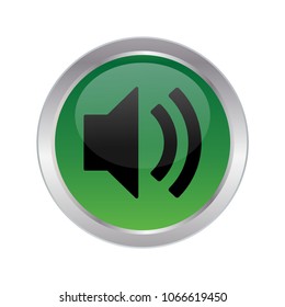 loudspeaker icon graphic template