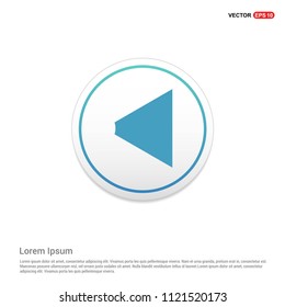 loudspeaker icon Hexa White Background icon template - Free vector icon