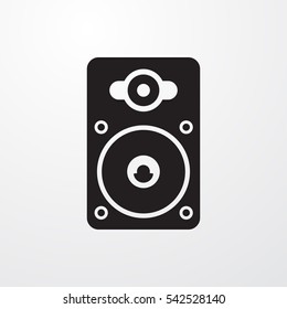 loudspeaker icon illustration isolated vector sign symbol