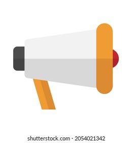 Loudspeaker icon illustration. Suitable for us as additional elements on posters, templates, website, social media feeds, user interface, etc
