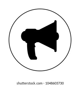 The loudspeaker icon, logo