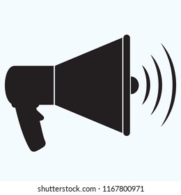 Loudspeaker icon, Megaphone icon