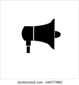 loudspeaker icon. megaphone icon