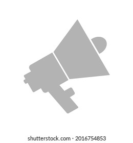 loudspeaker icon on a white background, vector illustration