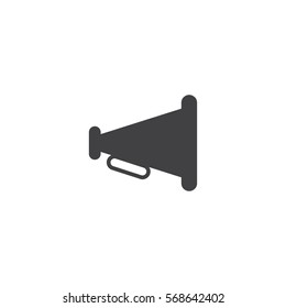 loudspeaker icon. sign design