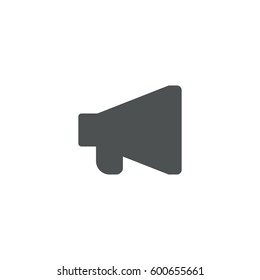 loudspeaker icon. sign design
