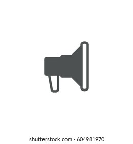 loudspeaker icon. sign design