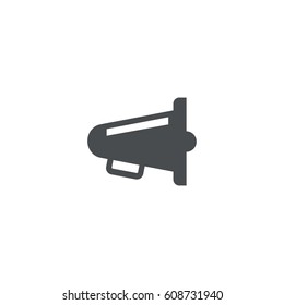 loudspeaker icon. sign design