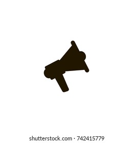 loudspeaker icon. sign design