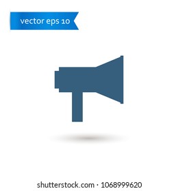 loudspeaker. loudspeaker icon. sign design. Vector EPS 10.