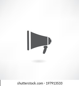 Loudspeaker icon, vector.