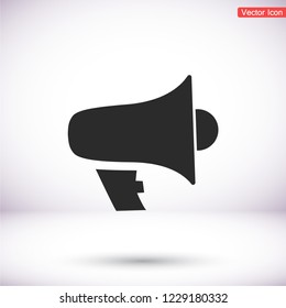 loudspeaker icon . Vector  Eps 10 