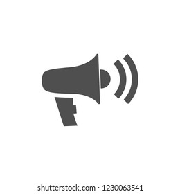 loudspeaker icon . Vector  Eps 10 