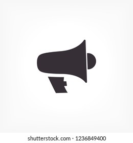 loudspeaker icon . Vector  Eps 10 