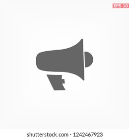 loudspeaker icon . Vector  Eps 10 