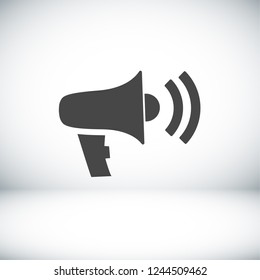 loudspeaker icon . Vector  Eps 10 