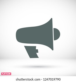 loudspeaker icon . Vector  Eps 10 