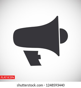 loudspeaker icon . Vector  Eps 10 