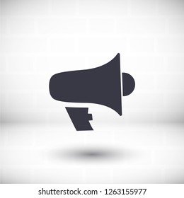 loudspeaker icon . Vector  Eps 10 