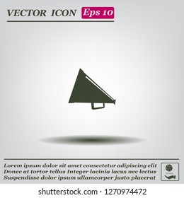 loudspeaker icon . Vector Eps 10