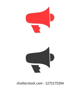 loudspeaker icon . Vector  Eps 10 
