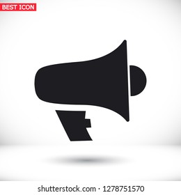 loudspeaker icon . Vector  Eps 10 