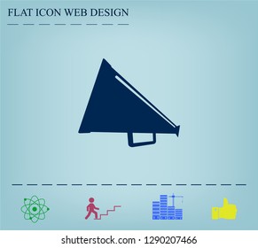 loudspeaker icon . Vector Eps 10