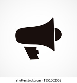loudspeaker icon . Vector  Eps 10 