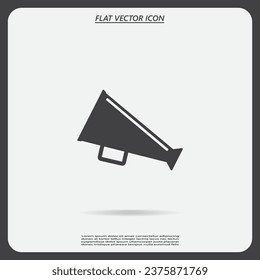 loudspeaker icon . Vector Eps 10